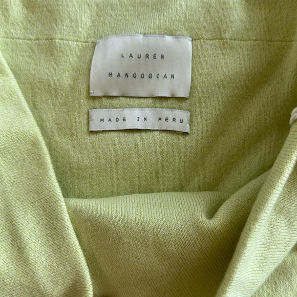 Lauren manoogian Light Green Tube Top - Picture 3 of 5